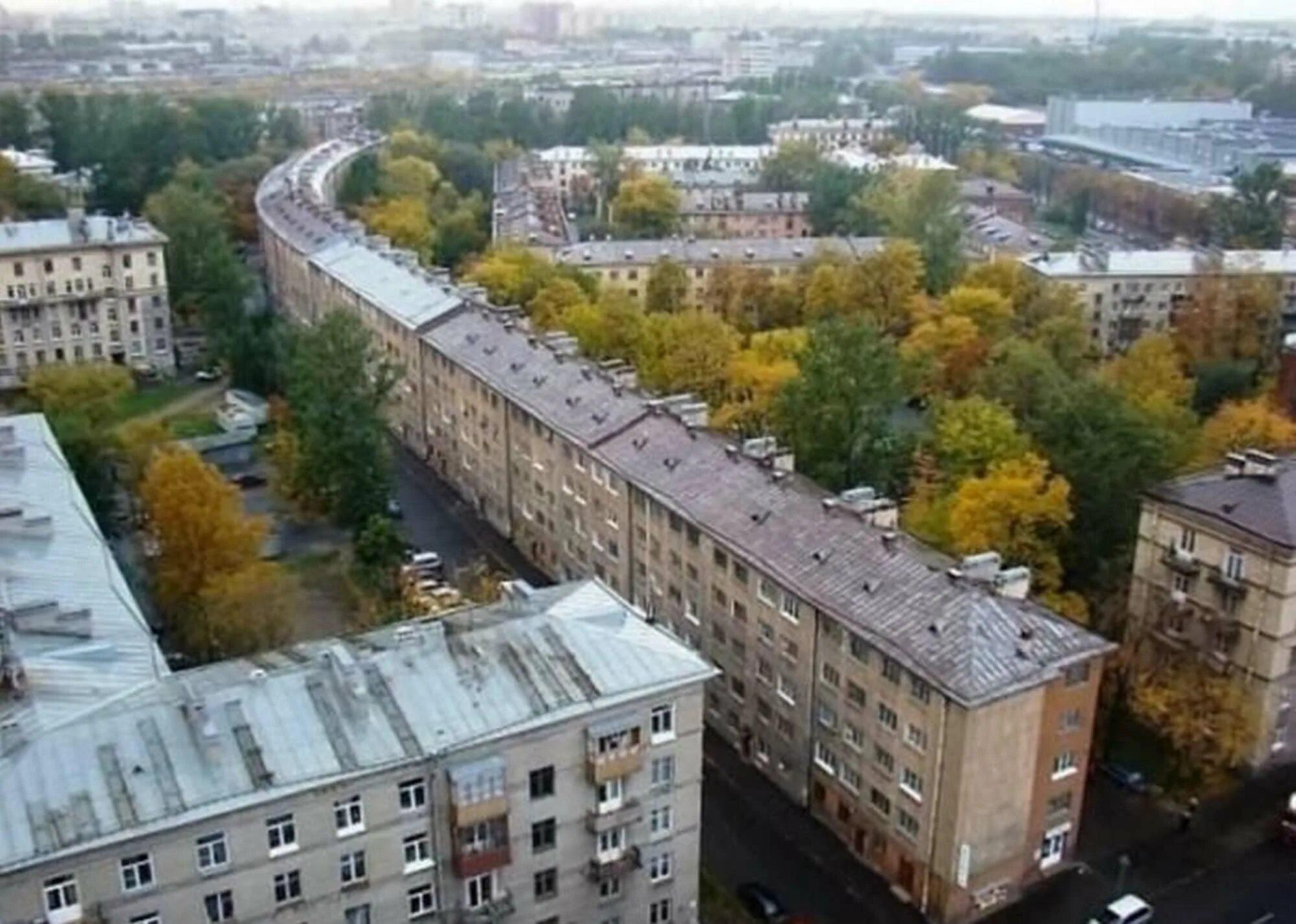 Самый длинный дом в петербурге. Самый длинный дом в петербурге