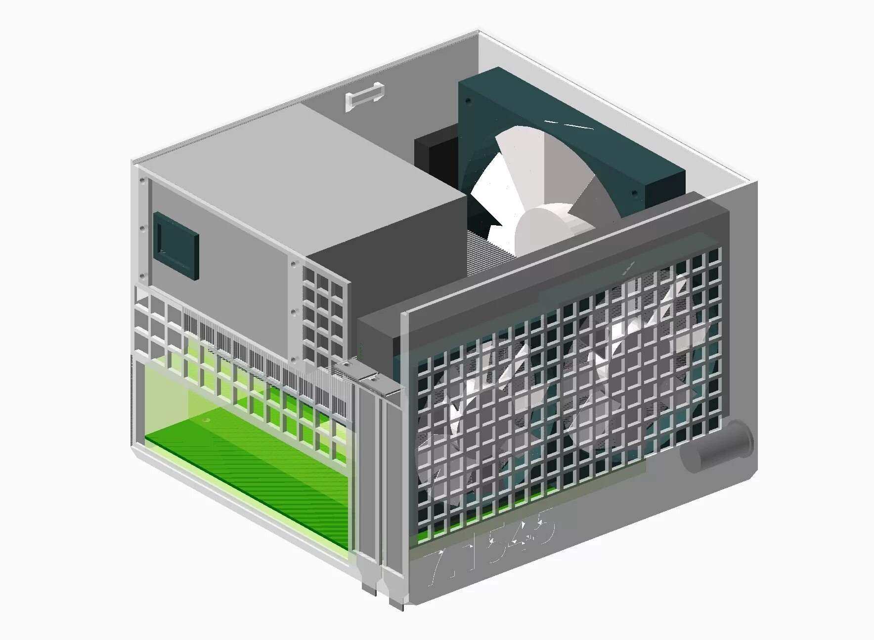 3d printing case. Mini itx case 3d print. mini itx 3d printed case. micro itx корпус 3d принтер. корпус mini itx 3d модель.