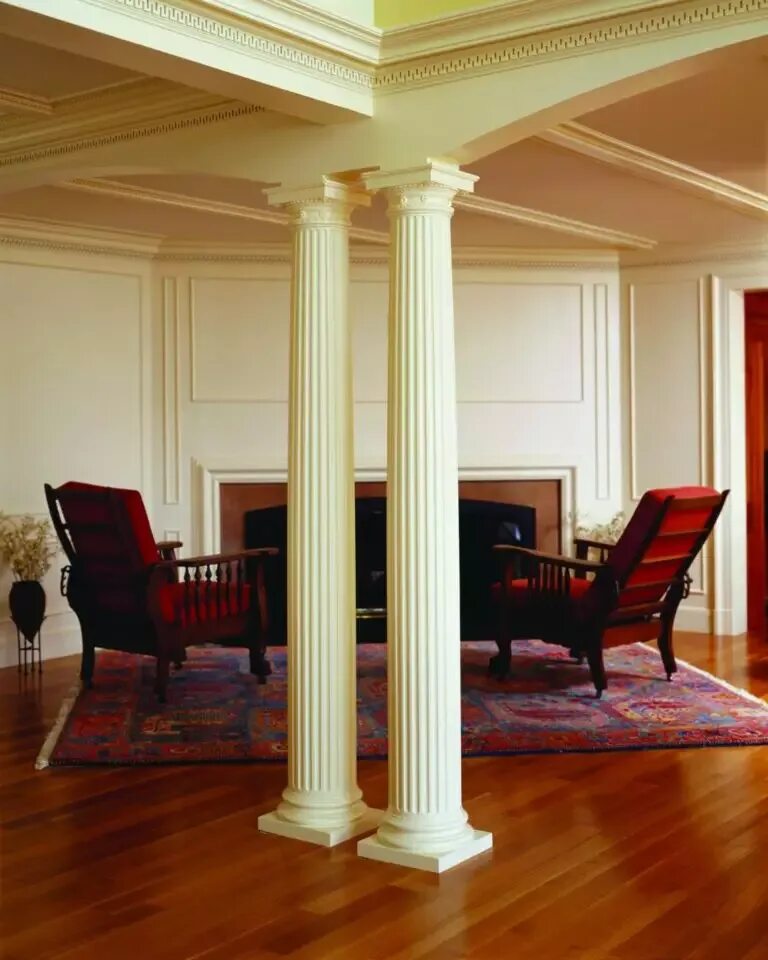 Turned columns