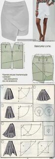 Как сшить короткую юбку