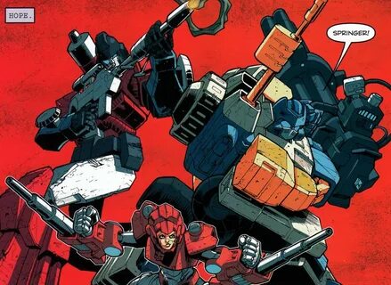 Perceptor, Verity, & Ironfist - TF: Last Stand of the Wreckers #5. 