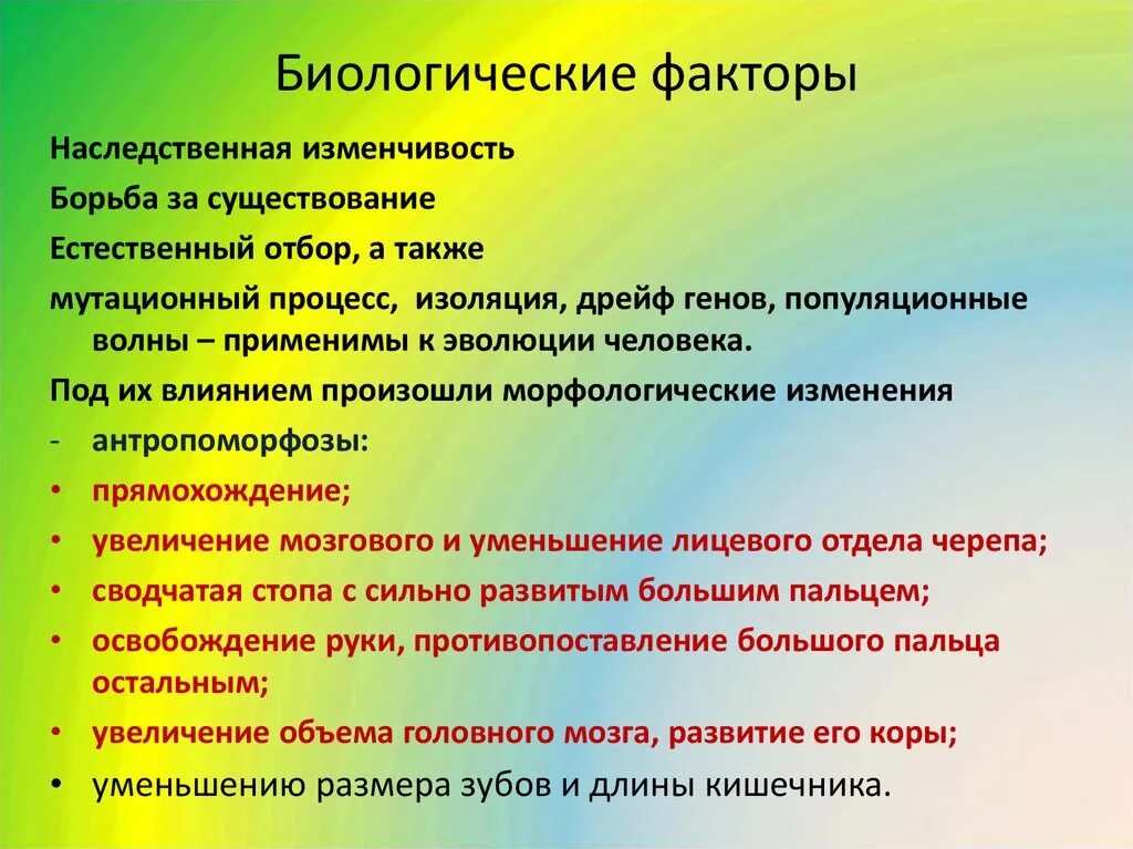 Примеры факторов связанные с человеком. Биологические факторы. Биологические факторы человека. Фактуры развития человека. Биологические факторы развития.