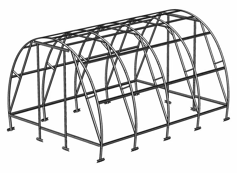 Каркас теплицы 3 3