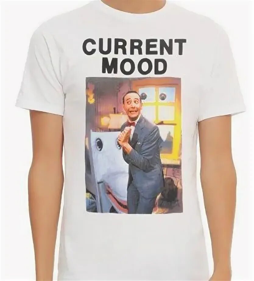 Current mood. Current mood футболка с дональдом. pee wee herman t-shirt.