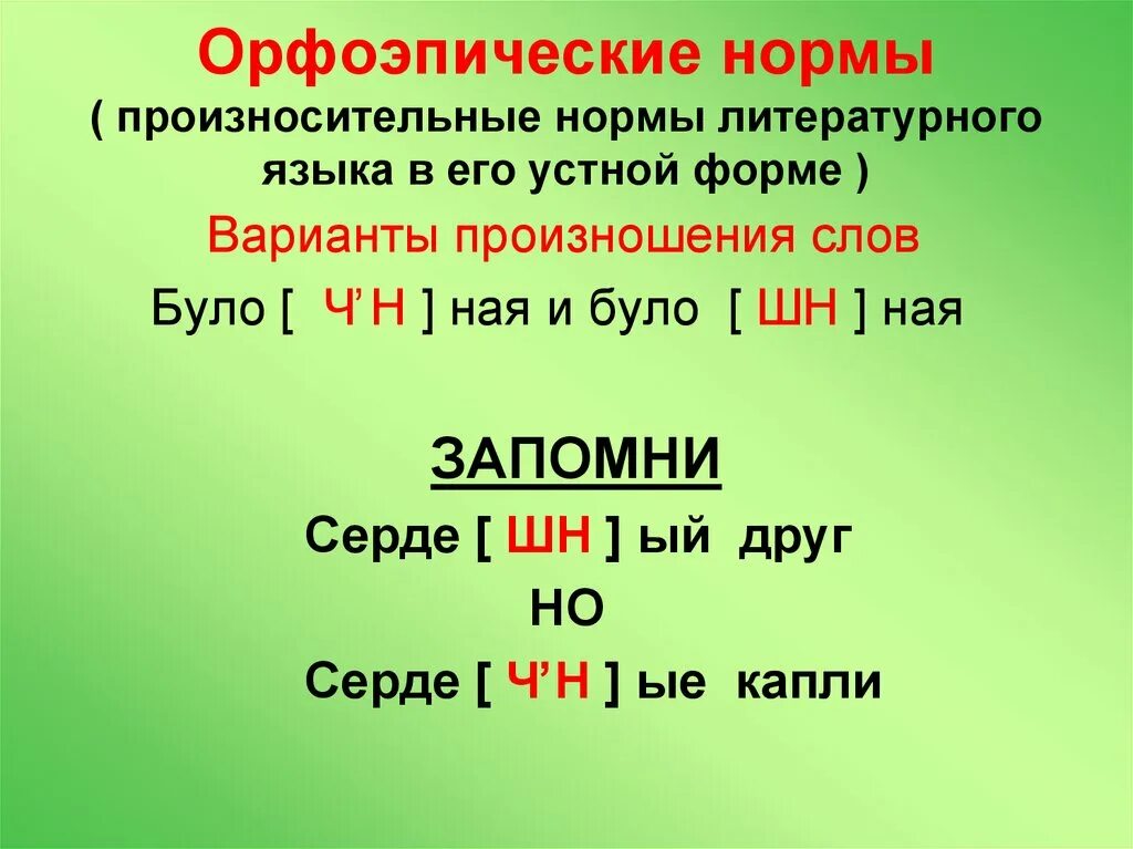 Орфоэпия речи. Орфоэпические нормы. Произносительные нормы. Орфоэпические варианты. Варианты произношения.