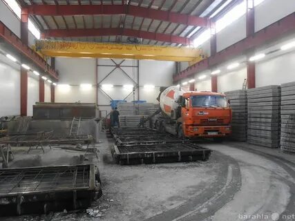 Завод по производству плиты