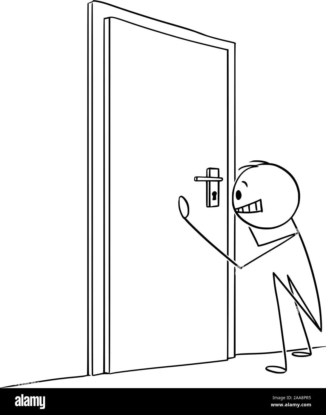 Get through the door