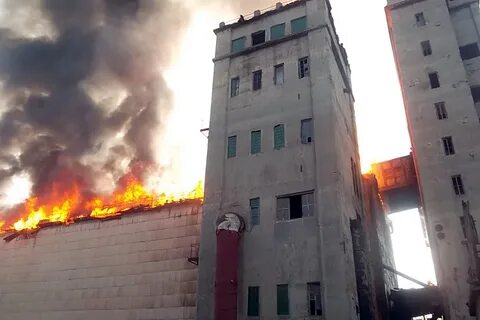 Аварии элеваторов