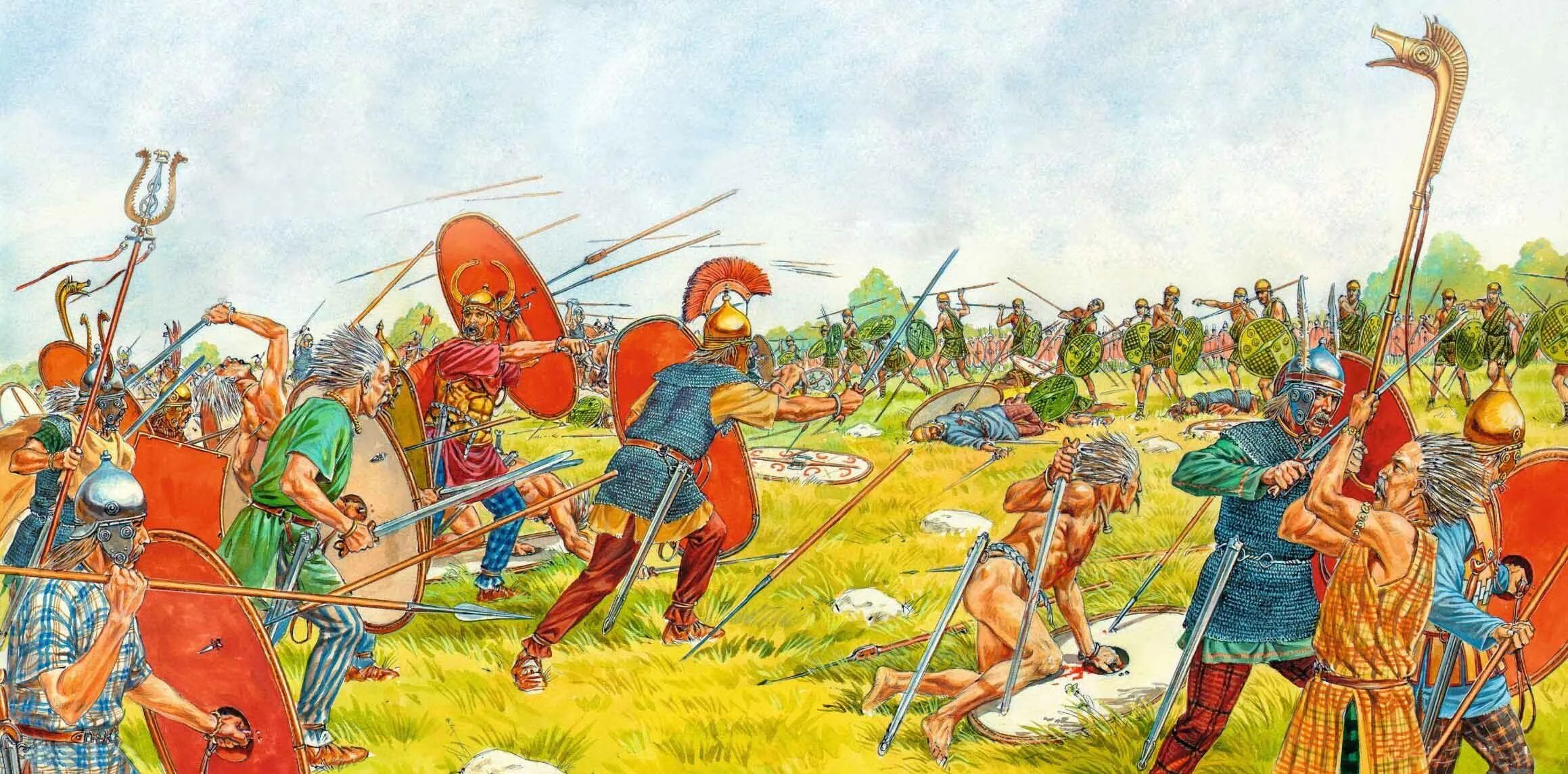 Командир тысячи солдат у древних греков