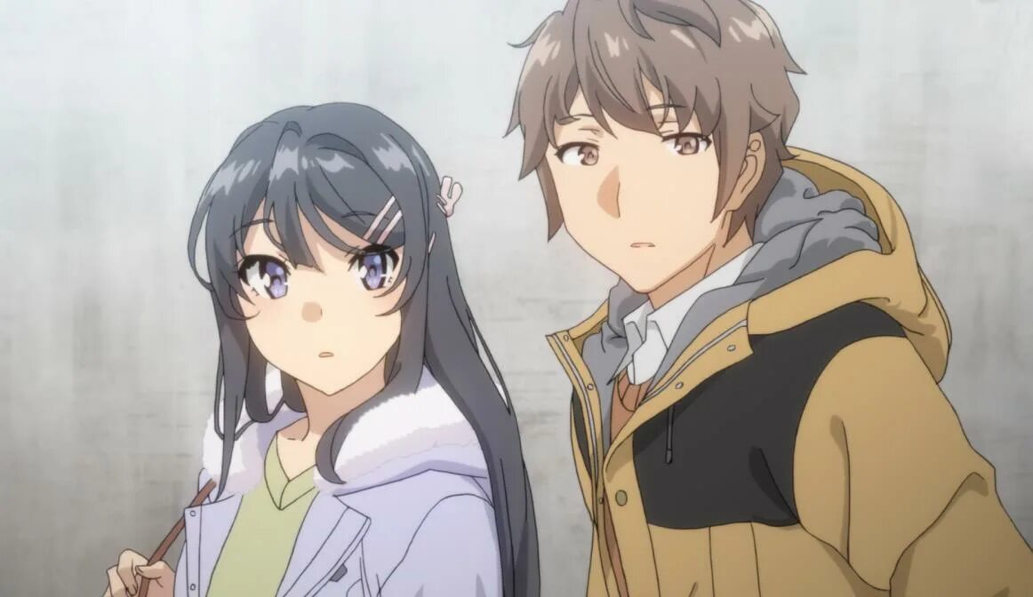 Дата выхода глупый свин. Аниме seishun buta yarou wa bunny. этот глупый свин не понимает мечту девочки зайки. seishun buta yarou wa bunny girl senpai no yume wo minai аниме. сакута азусагава сёко макинахара.