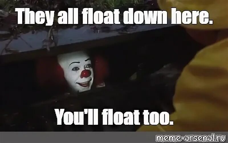 Футболка we all float down here. Float down. Зущзду адщфештп фдщтп еру кшмук. We all float down here эскиз надписи. Float down.