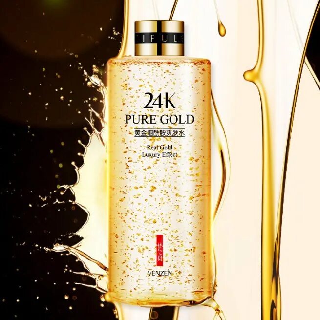 24к Pure Gold Venzen. Корейская косметика 24к Gold Venzen. Тонер с золотом Venzen. Venzen увлажняющий тонер.