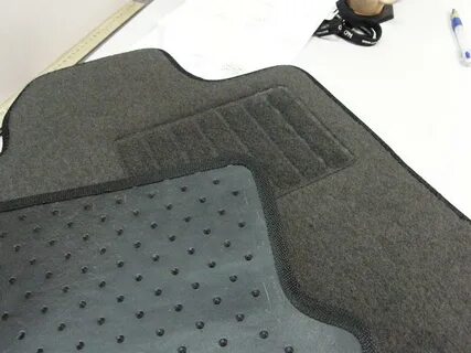 Резиновые ворсовые коврики