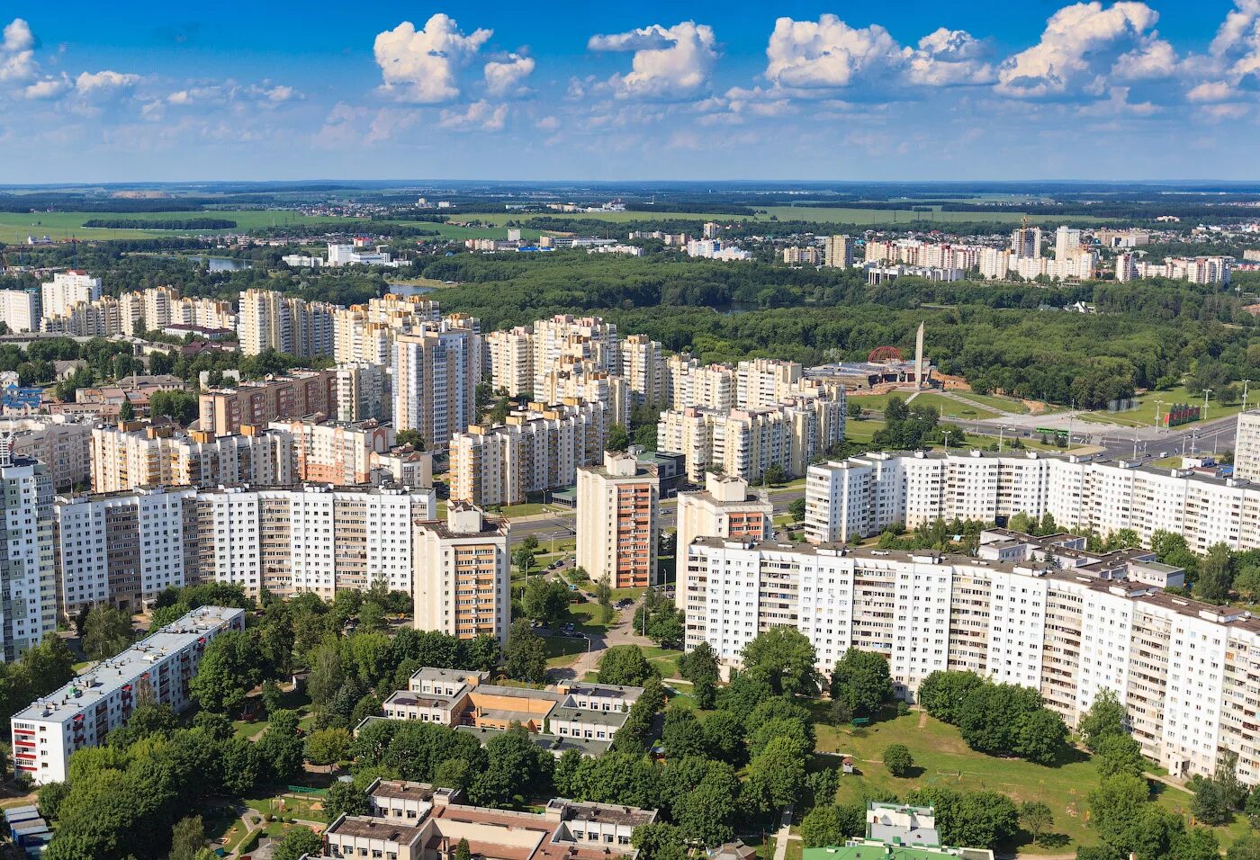 Кто сказал, что район плохой? Каменная Горка и окрестности из окон 25-этажки