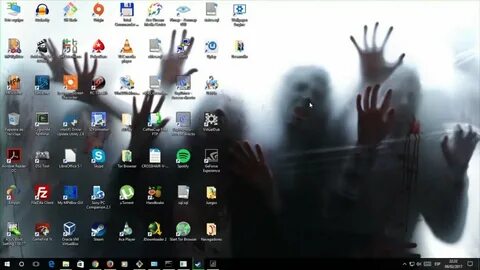 Как установить живые обои на пк зомби