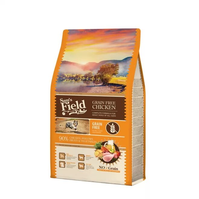 Sam&#039;s field. Sams field корм для собак. sams field корм для кошек. гранд филд корм. формулы кормов.