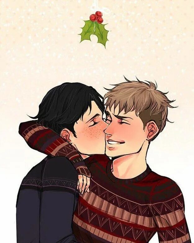 Jean x Marco. Гомосексуальные арты.