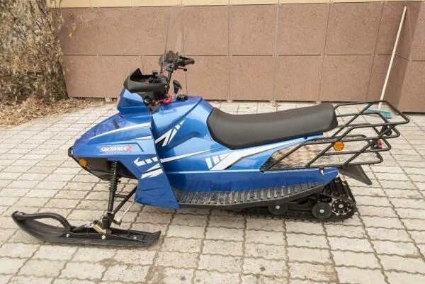 Снегоход MotoLand (Мотолэнд) Alpine 200 синий (машинокомплект), 200 куб. см. 4х 