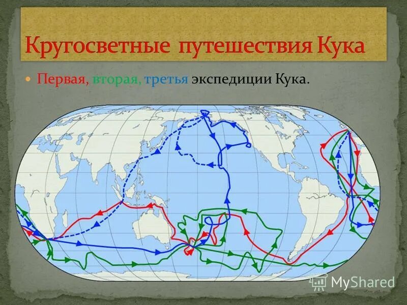 6 кругосветных путешествий. Маршрут путешествия Джеймса Кука. Маршрут экспедиции Джеймса Кука. 2 Экспедиция Джеймса Кука.