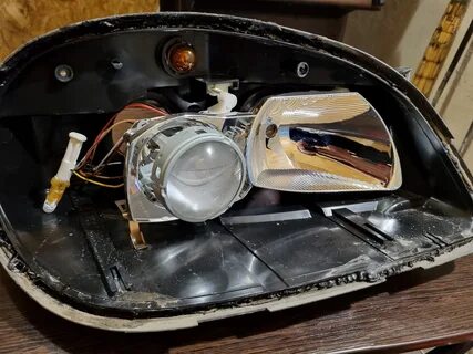 Установил Линзы для фар с Би-ЛЕД модулями от компании Criline - Chevrolet Niva (