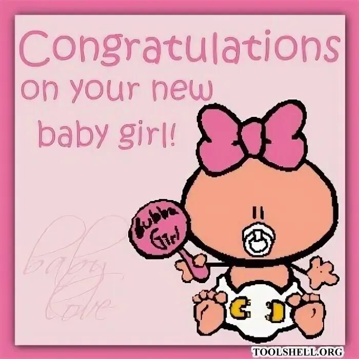 Baby girl congrats. Baby girl congratulations. Congratulation on a Baby girl. New Baby girl gif.