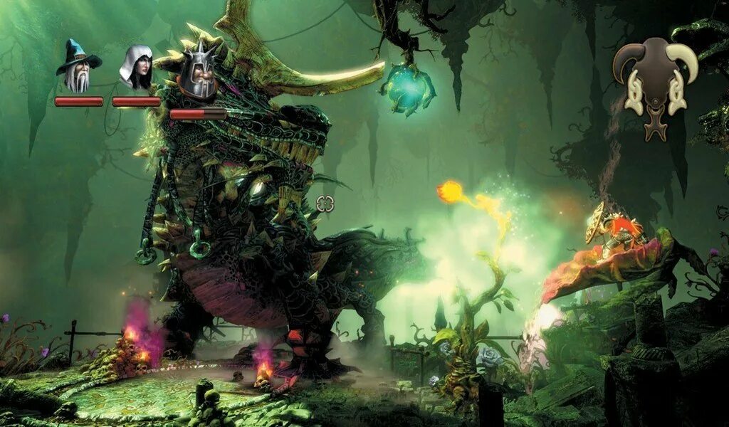 Трайн 1. Trine 1 геймплей. Трина 2. Trine 2 понтий. Трайн 2 боссы.