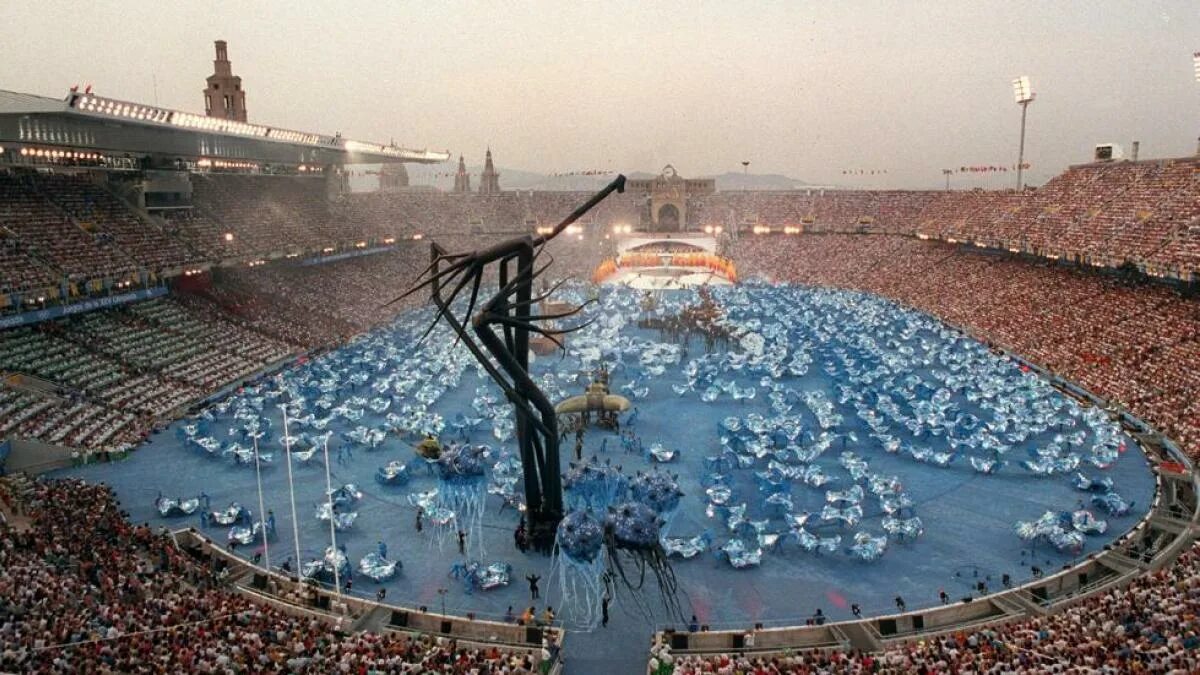Испания летние олимпийские игры. ОИ В Барселоне 1992. Летние Олимпийские игры 1992 Барселона.