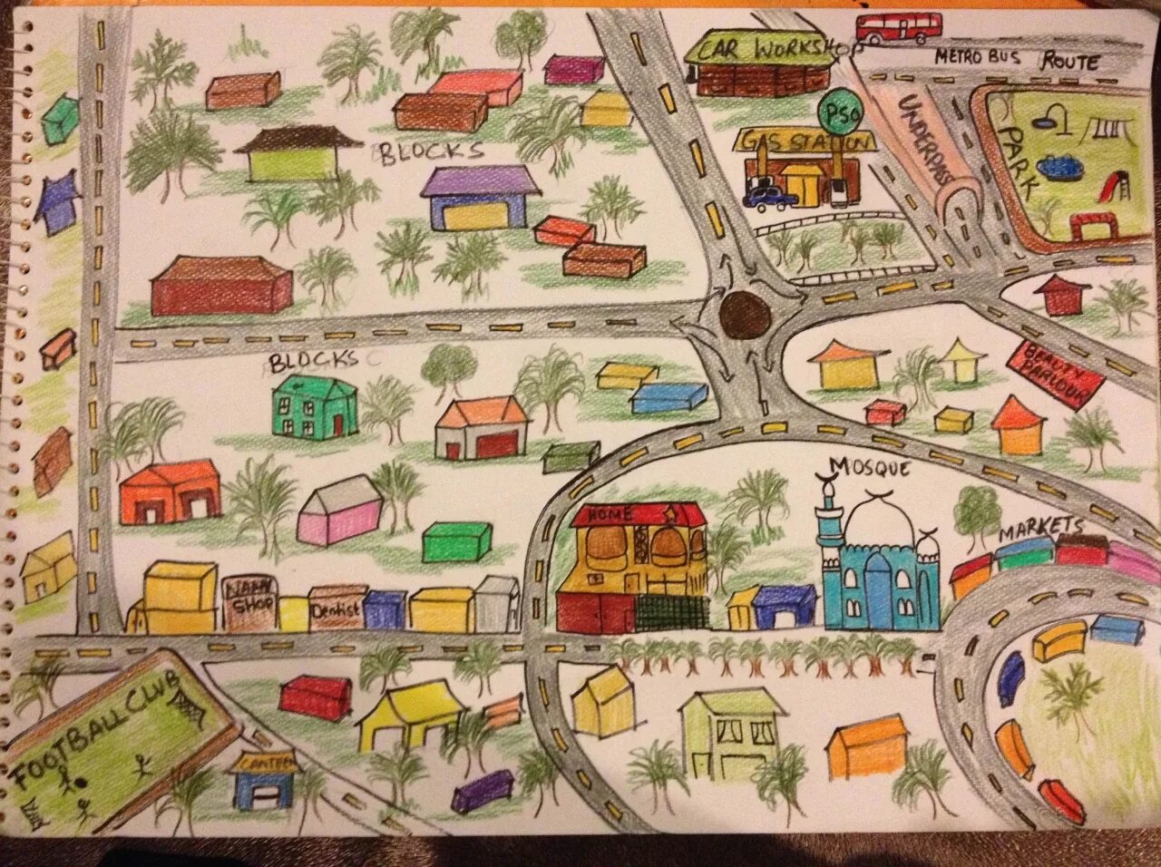 Проект my Town. Map of the City for children. Волшебный город рисунок. Карта города для презентации. Карта города с школой