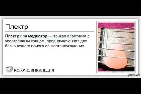 Синоним плектра у музыкантов