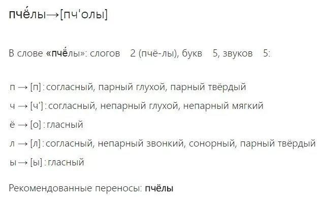 Слово буквенный разбор слова играть. Разбор слова пчёлы звуко буквенный разбор слова. Пчёлы буквенно звуковой разбор. Звукобуквенный разбортслова пчелы. Звукобуквенный разбор слова пчелы.