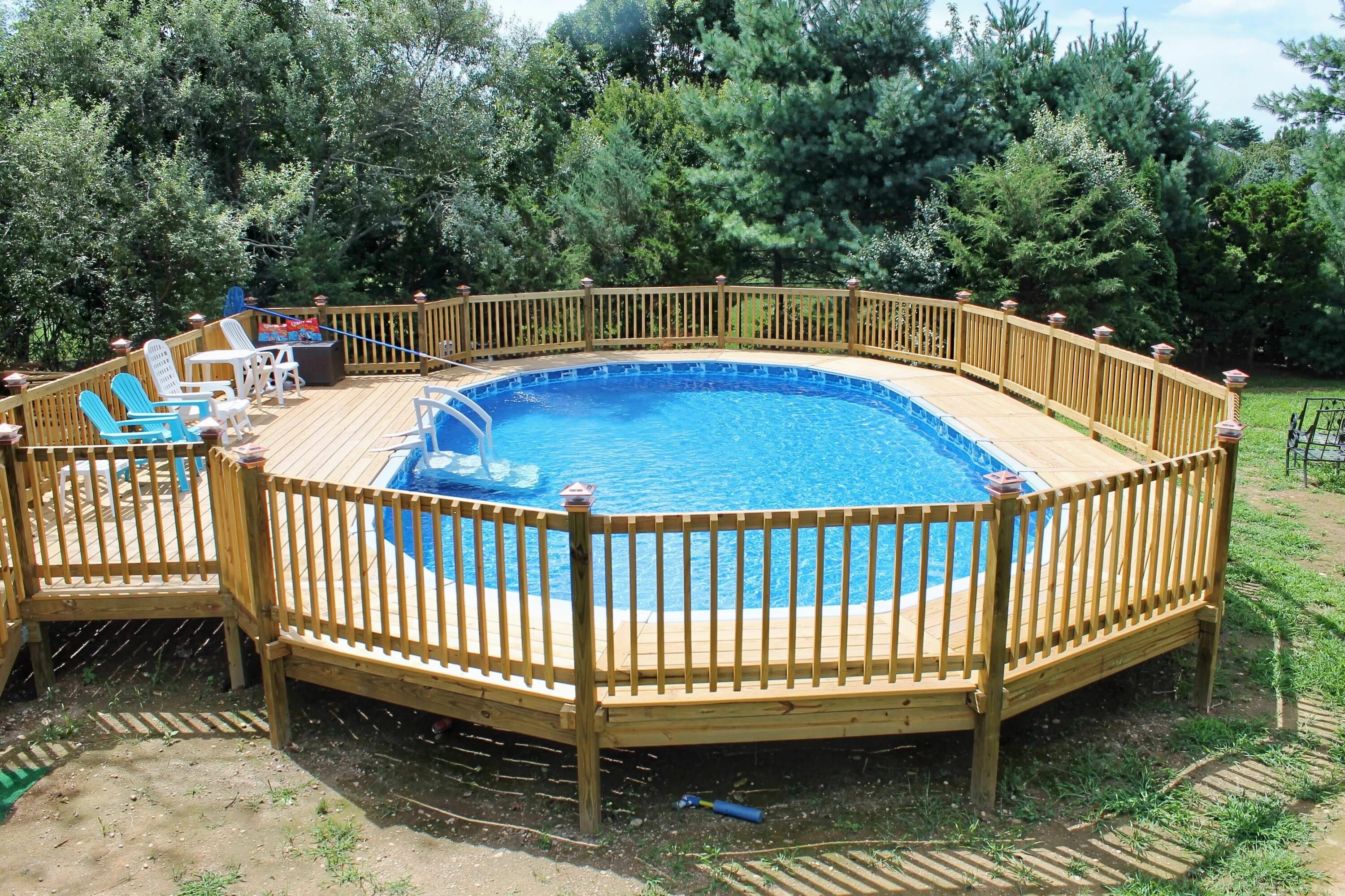 Каркасный бассейн unipool. Площадка для бассейна на даче. Круглый бассейн на даче. Каркасный бассейн с площадкой. Каркасный бассейн с площадкой.
