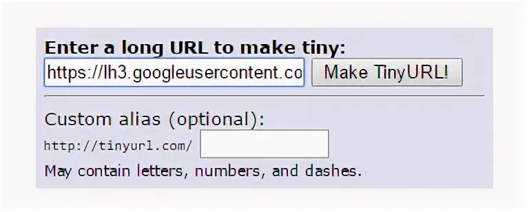Making url. Tinyurl. This URL made by.