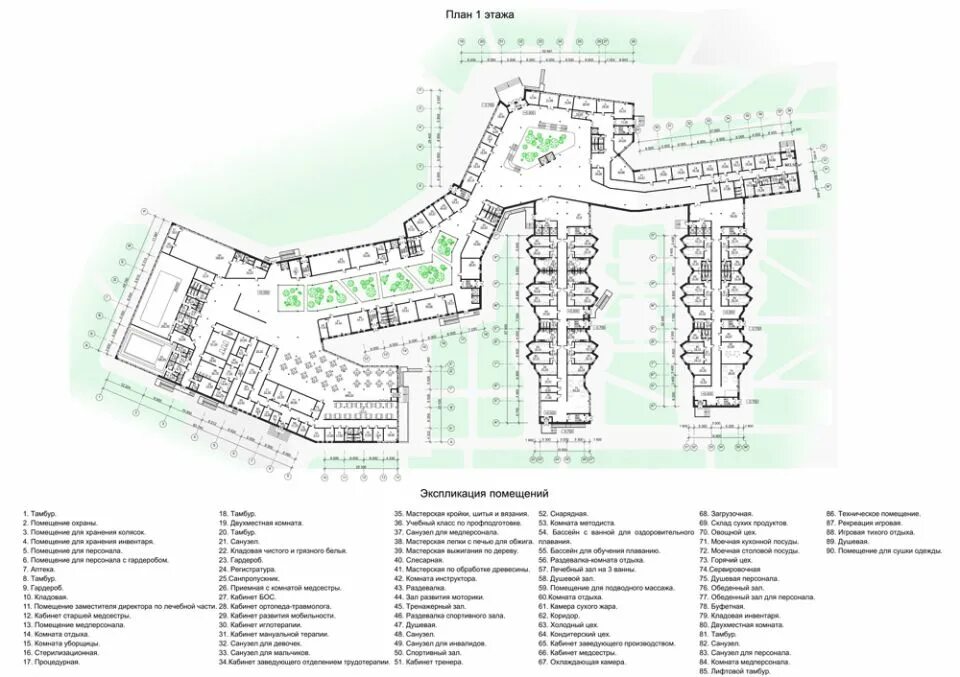 Срцн план. План реабилитационного центра. Реабилитационный центр планировка. Проект реабилитационного центра планировка. Реабилитационных центрах для детей план.