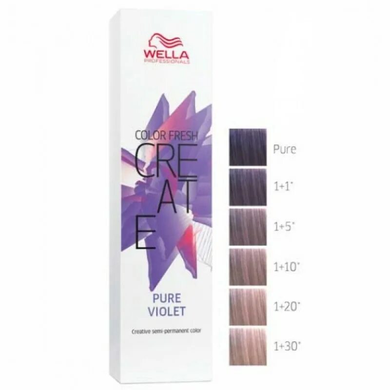 Wella Color Fresh оттеночная краска. Wella professionals Color Fresh create Pure Violet. Wella Color Fresh create палитра. Wella professional Color Fresh палитра. Оттеночная велла