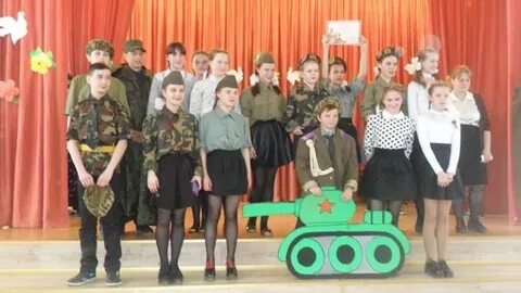 Инсценировка песни к 23 февраля