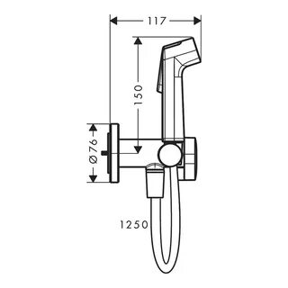 Гигиенические души hansgrohe