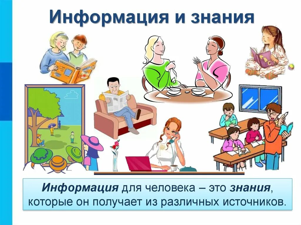 Информация для человека это. Человек и информация. Мы Познаем окружающий мир. Человек информация знания. Информация для человека это знания которые он получает.