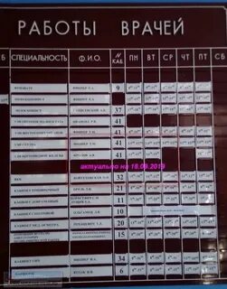 Россошь график работы поликлиники