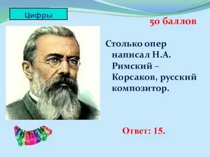 Названия 15 опер римского