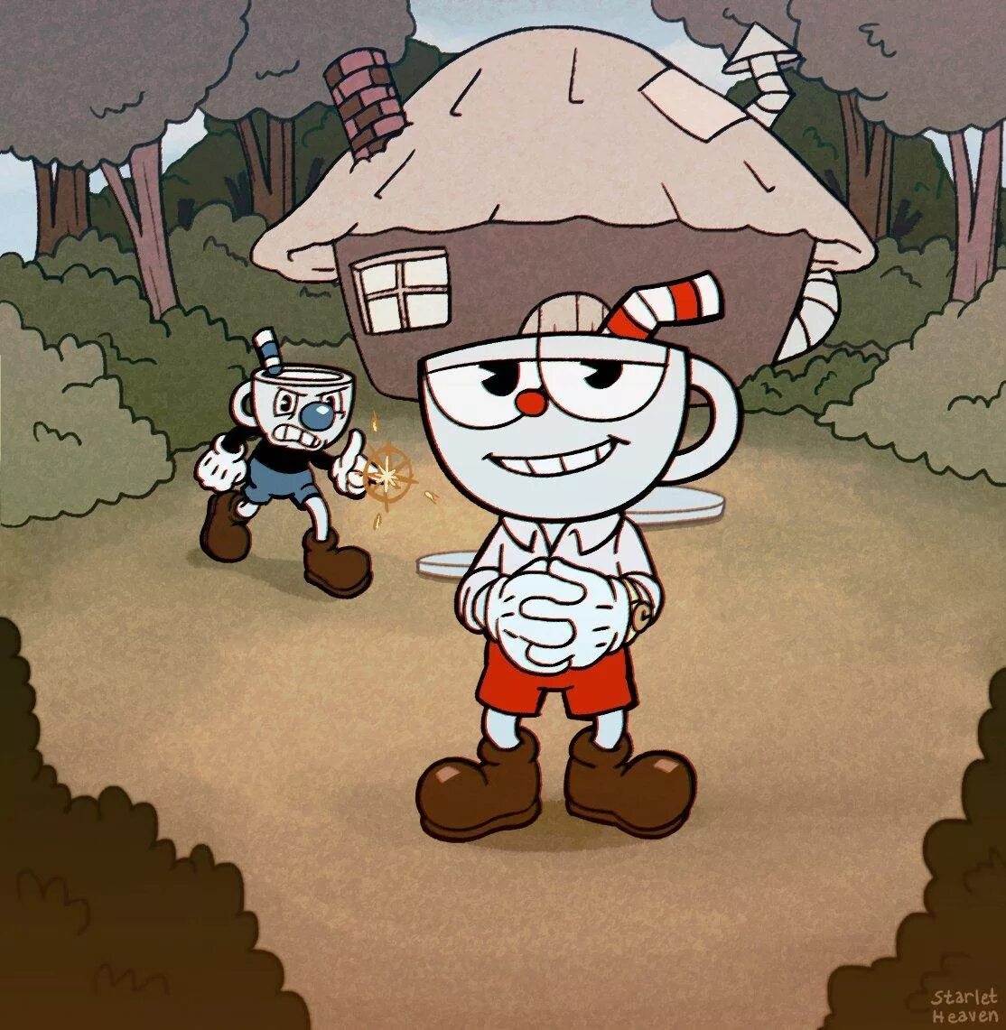 Cuphead multiplayer. Капхед 2. поркринд капхед. капхед стиль. cuphead игра.