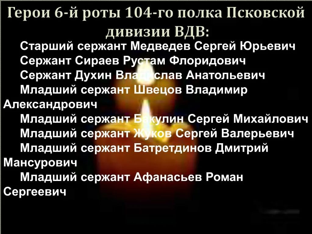 Память 6 рота 104 полка. 6 Рота 104 полка 76-й дивизии. Подвиг 6 роты 104 полка Псковской. 6 Рота Вечная память. 6 Рота псковских десантников.