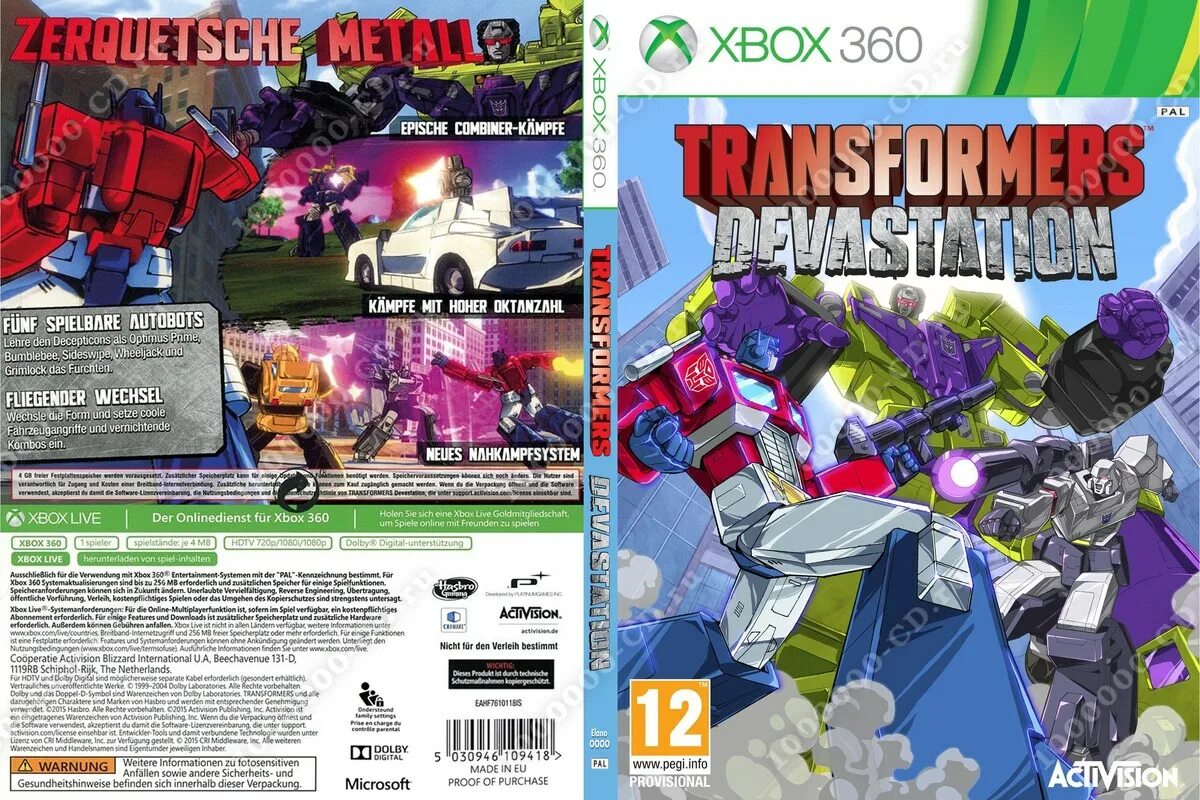 Transformers Devastation Xbox 360. Обложка Transformers Devastation Xbox 360. Игры про трансформеров на Xbox 360. Трансформер диски на Xbox 360.