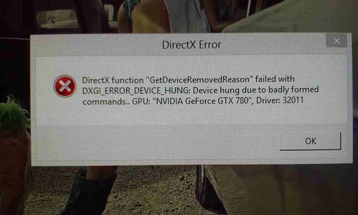 Ошибка DIRECTX Error. История DIRECTX. Уроки DIRECTX. Ошибки визуальные DIRECTX.