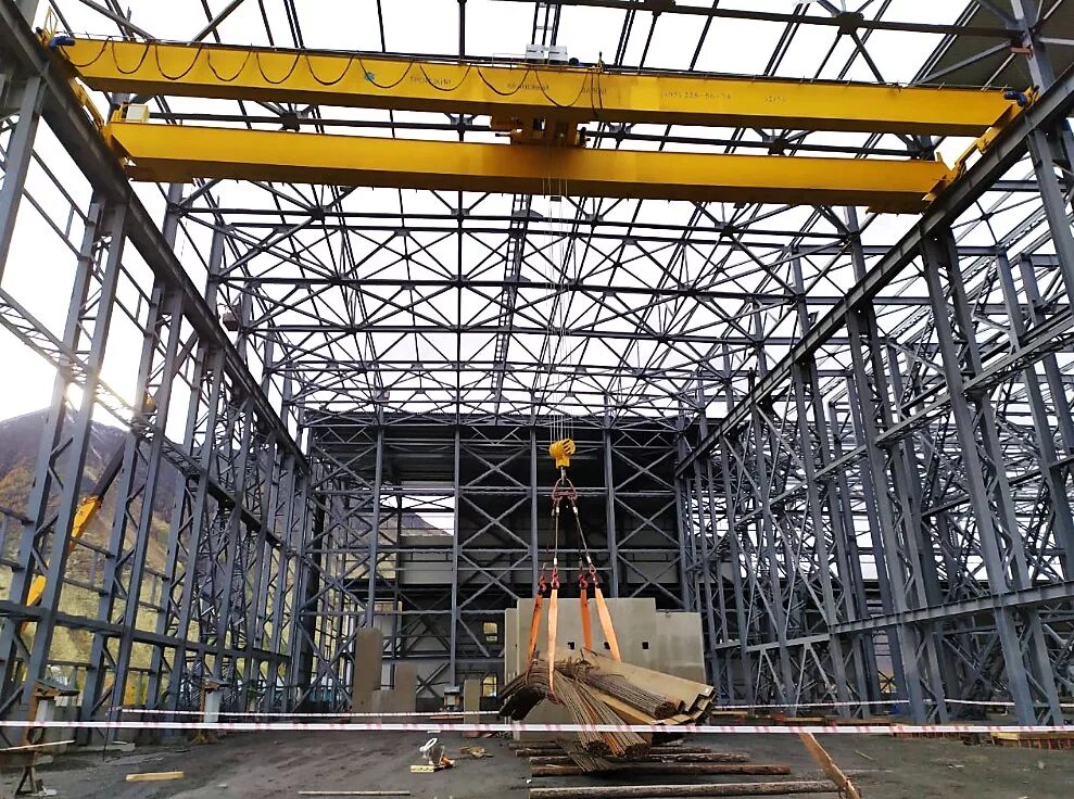 освидетельствование мостовых кранов. статические и динамические испытания грузоподъемных кранов. испытания мостового крана. испытание кранов динамическое и статическое. троллеи мостового крана.