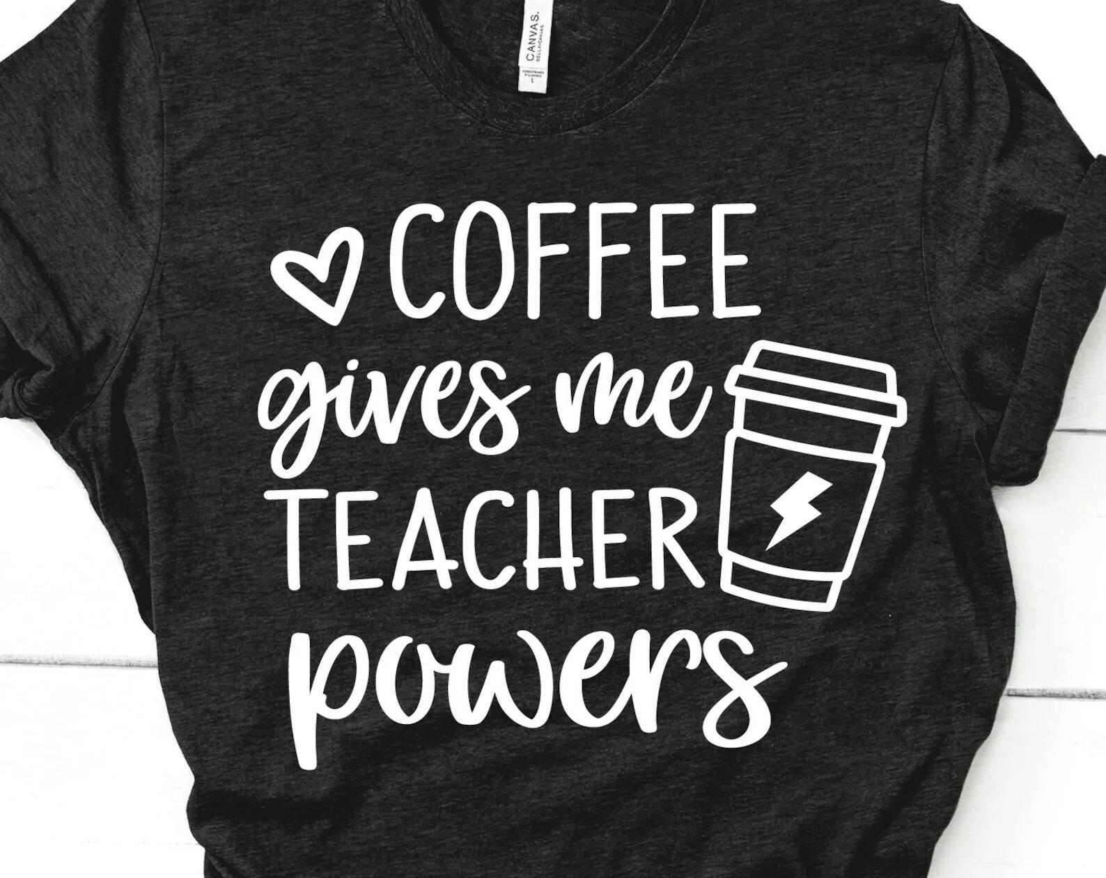 Coffee is the teacher Power футболка. Coffee is the teacher Power. Funny teacher. I can teach you