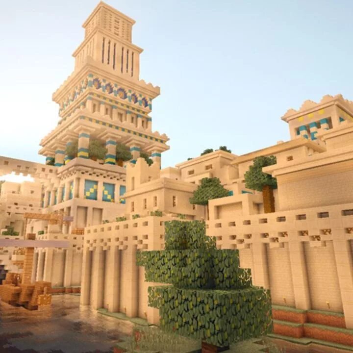 Minecraft architecture. Майнкрафт архитектура. Восточный дворец в МАЙНКРАФТЕ. Пустынный дворец майнкрафт. Храм из песчаника в МАЙНКРАФТЕ.