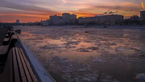 Закат в марте 2024