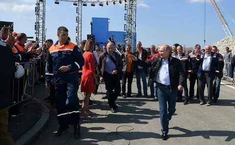 15 мая открытие крымского моста