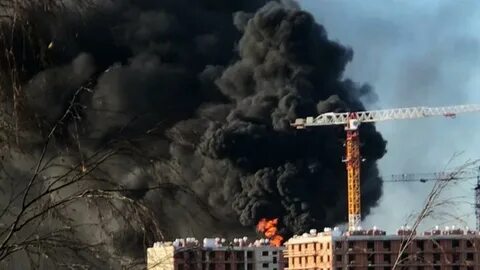 Видео пожара в шушарах