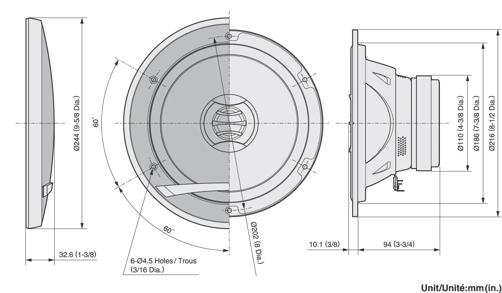Pioneer TS-e2002i. Автомобильная акустика Pioneer TS-e2002i. Динамики Pioneer 13 см Размеры. Посадочный диаметр динамиков Pioneer 165